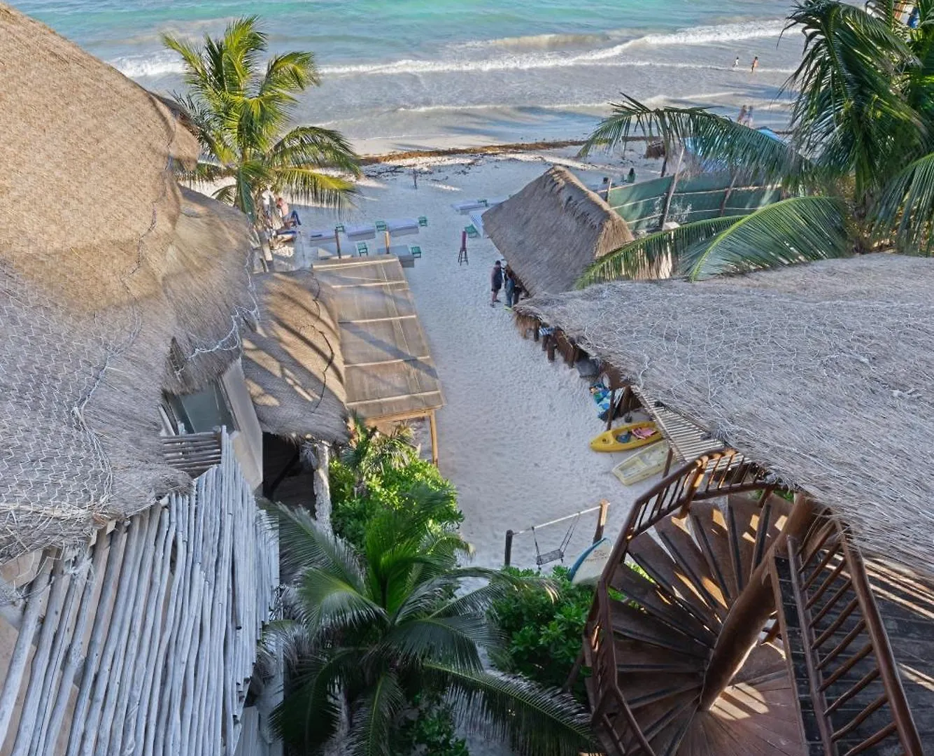****  Playa Canek Beachfront Eco Hotel Tulum Messico